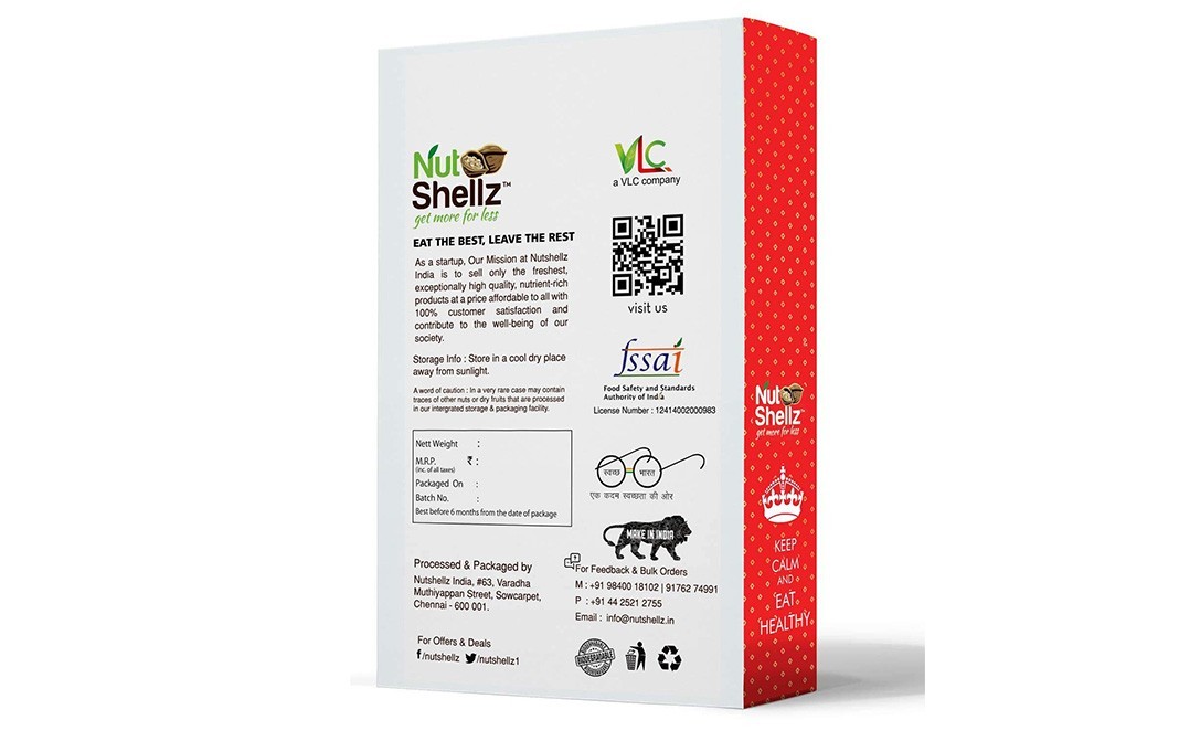Nutshellz Salted Pista    Box  900 grams